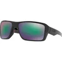 Oakley Men's SI Double Edge Polarized Sunglasses Matte Black Frame Prizm Maritime Lens - Oakley
