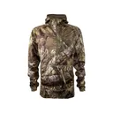 MidwayUSA Men's Grid Fleece Quarter Zip Hoodie Realtree APX 2XL Tall - Midwayusa
