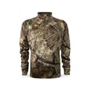 MidwayUSA Men's Grid Fleece Quarter Zip Shirt Realtree APX XL Tall - Midwayusa