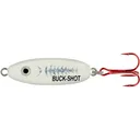 Northland Buckshot Rattle Spoon 1/2 oz Super-Glo White - Northland