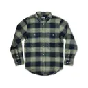 MidwayUSA Men's Flannel Shirt Olive/Black Medium - Midwayusa
