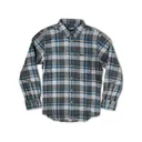 MidwayUSA Men's Flannel Shirt Blue Ash Medium - Midwayusa