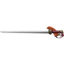 Cold Steel Chinese Two Collar Sea Wave Gim Sword 28.5" Forged Steel Blade Hardwood Handle - Cold Steel