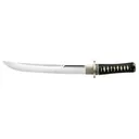 Cold Steel Emperor Series O Tanto Sword 13.25" 1055 Carbon Steel Blade Silk Cord Handle Black - Cold Steel