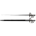 Cold Steel English Backsword 32" 1055 Carbon Steel Blade Steel Handle - Cold Steel