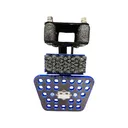 DD26 Fishing Access Step With Mean Clean Kick Brush Standard Blue - Dd26 Fishing