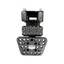 DD26 Fishing Access Step With Mean Clean Kick Brush Standard Black - Dd26 Fishing
