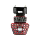 DD26 Fishing Access Step With Mean Clean Kick Brush Standard Red - Dd26 Fishing