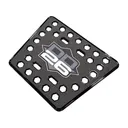 DD26 Fishing Billet Platform Trailer Step Black - Dd26 Fishing