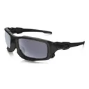 Oakley Men's SI Ballistic Shocktube Sunglasses Matte Black Frame Gray Lens - Oakley