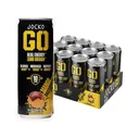 Jocko Fuel GO Energy Drink Mango Passionfruit 12oz Can 12PK - Jocko Fuel
