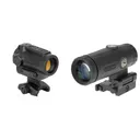 Holosun ARO Red Dot Sight Green Selectable Reticle with HM3X 3x Flip Red Dot Magnifier - Holosun