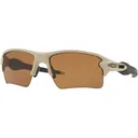 Oakley Men's SI Flak 2.0 XL Polarized Sunglasses Desert Frame Bronze Lens - Oakley