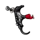 T.R.U Ball Ultimate Flex 3 Finger Handheld Thumb Bow Release Black Medium - Tru Ball