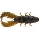 Yamamoto Yama Bug 3.75" Creature Dark Green Pumpkin/Amber Laminate - Yamamoto