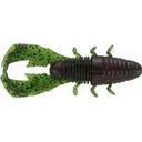 Yamamoto Yama Bug 3.75" Creature Watermelon Black and Red Flake - Yamamoto