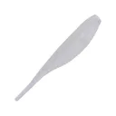 Yamamoto Fat Shad Shape Worm 4" Stealth Blue Glimmer - Yamamoto