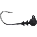 Buckeye Lures G-Stroll Head 1/8oz Round Ball Jighead 3/0 Matte Black - Buckeye Lures