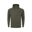 MidwayUSA Men's Midweight Performance Series Hoodie Merino Wool Base Layer Shirt Loden Medium - Midwayusa