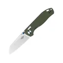 Oknife Rubato 2 Pocket Knife 3" Sheepsfoot 154CM Satin Blade Aluminum Handle Green - Oknife