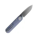 Vosteed Corgi-V Pocket Knife 2.95"  Drop Point Bohler N690 Satin Blade G-10 Handle Blue - Vosteed