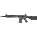 LWRC REPR MKII Side Charging Semi Automatic Rifle 7.62x51mm NATO 20" Fluted Black Threaded Barrel Black Frame Black Pistol Grip - Lwrc