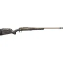Browning X-Bolt 2 Mountain Pro SPR Bolt Action Rifle 6.8 Western 20" Fluted Smoked Bronze Cerakote Threaded Barrel Smoked Bronze Cerakote Frame Tan/Gray Adjustable Comb Stock - Browning