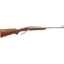 Ruger Number 1 Sporter Single Shot Rifle 35 Whelen 22" Stainless Barrel Stainless Frame Walnut Field Stock - Ruger