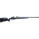 Seekins Precision Havak Pro Hunter 3 NRL Bolt Action Rifle 6.5 Creedmoor 24" Fluted Matte Threaded Barrel Black Frame Glacier Blue Adjustable Comb Stock - Seekins Precision