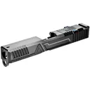 Agency Arms Field Slide for Glock 19 Gen 5 with Agency Optics System (AOS) Black DLC - Agency Arms