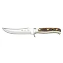 PUMA Classic Series Fixed Blade Knife 4.7" Clip Point 440C Polished Blade Genuine Bone Handle Stag - Puma