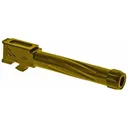 Rival Arms V1 Threaded Barrel for Glock 19 Gen 5 9mm Luger Gold - Rival Arms