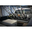 Viking Solutions Fixed Truck Bed Fishing Rod Rack Black - Viking Solutions