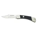 PUMA Classic Military Series Sergeant Pocket Knife 3.1" Clip Point 440A Satin Blade Polymer Handle Black - Puma