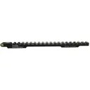 Precision Hardcore Gear Tru Level 1-Piece 20 MOA Elevated Picatinny Scope Base Savage 110 Through 116 Round Rear, Axis Long Action with Integral Bubble Level Matte Black - Precision Hardcore Gear