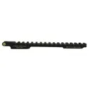 Precision Hardcore Gear Tru Level 1-Piece Picatinny Scope Base Winchester 70 Long and Magnum Action with Integral Bubble Level Matte Black - Precision Hardcore Gear