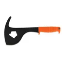 Ontario SP16 Spax 8" 1095 Black Carbon Steel Kraton Handle Orange - Ontario