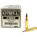 Dogtown 22 Nosler Ammo 55 Grain Polymer Tip Box of 50 - Dogtown