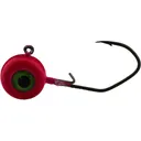 Jenko Fishing Slasher Crappie 1/16oz Round Ball Jighead Pink - Jenko Fishing