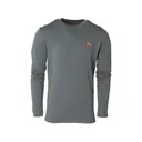 Thacha Gear Men's L-3 Heavyweight Merino T Shirt Dark Gray Medium - Thacha Gear