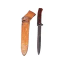 Military Surplus Czech VZ58 Bayonet with Leather Sheath Grade 2 - Military Surplus