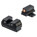 Night Fision Optic Height Night Sight Set for Sig P365 with 507k, EPS Carry Orange Front - Night Fision
