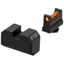 Night Fision Optic Height Fiber Optic Sight Set for Glock 17, 19, 45 with RMR, 507c Red Front - Night Fision