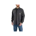 Carhartt Men's Rugged Flex Relaxed Fit Fleece Lined Shirt Jacket Shadow Large - Carhartt