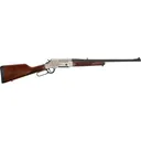 Blemished Henry Long Ranger Deluxe Lever Action Rifle 243 Winchester 20" Blued Barrel Nickel Frame Walnut Field Stock - Henry Repeating Arms