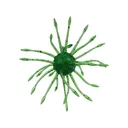Yamamoto Uni 16mm Urchin Watermelon Black Flake - Yamamoto