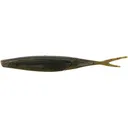 Yamamoto Hinge Minnow 5" Green Pumpkin Black Flake - Yamamoto