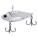 Steel Shad Alloy Blade Bait Silver - Steel Shad