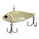 Steel Shad Alloy Blade Bait Gold - Steel Shad