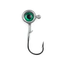 ACC Crappie Stix Big Eye 1/24oz Round Ball Jighead Silver - Acc Crappie Stix